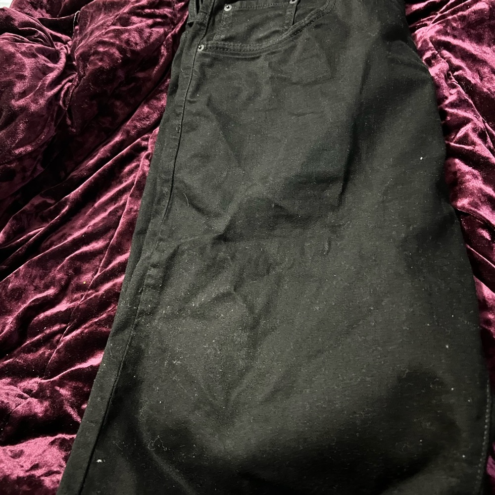 Black Levi Jean Shorts 569 size 38 W